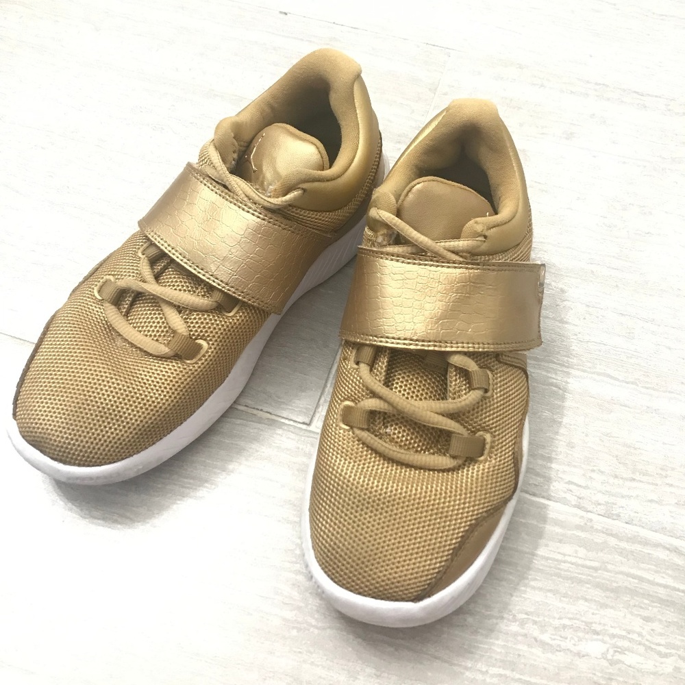 NikeJordan J23 Gold Sneakers Y- 4.5 / Women Size 5.5